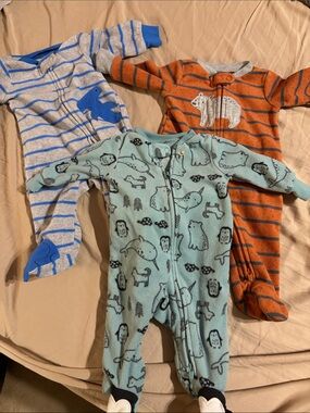 Carters Fleece Newborn Footies